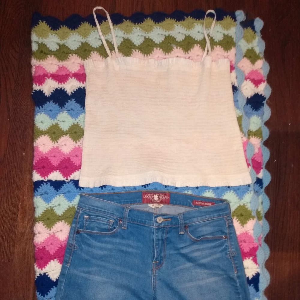 White Crop Top